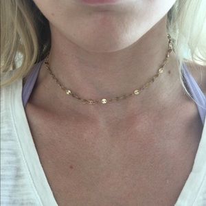 Vestique gold colored choker